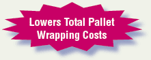 Lowers Total Pallet Wrapping Costs