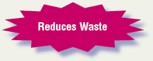 Reduces Waste