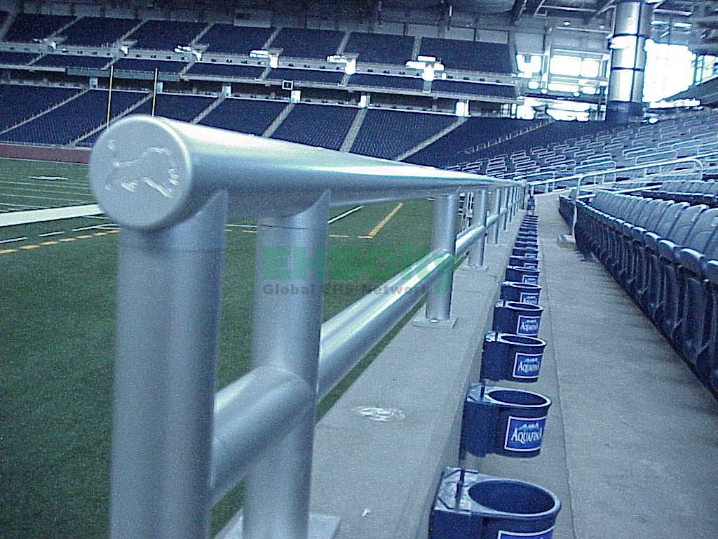 Aluminum Handrail for Ford Field