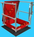 KeeHatch Roof Hatch Fall Protection Railing