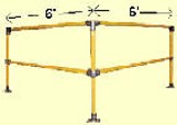 Kwik Kit Fall Protection Railing System