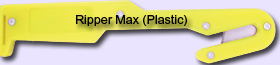 Ripper Max--8.25 Polycarbonate, Single Replaceable Blade