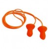 斯博瑞安 QD30 带线耳塞 柔软NRR26分贝带线可重复使用耳塞
