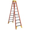 玻璃钢双侧梯  T6210CN 3.05m IA 类型 稳耐  Fiberglass Twin Ladder