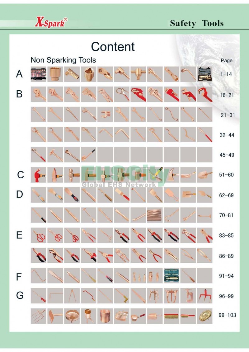 Non-Sparking, Non-Magnetic, Corrosion Resistant Tools by EHSCity EHSCity防爆、防磁、钛合金、特种工具大全》_页面_002