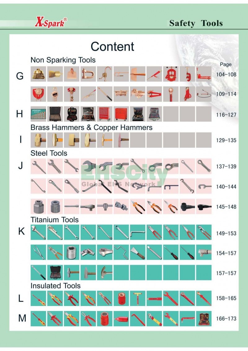 Non-Sparking, Non-Magnetic, Corrosion Resistant Tools by EHSCity EHSCity防爆、防磁、钛合金、特种工具大全》_页面_003