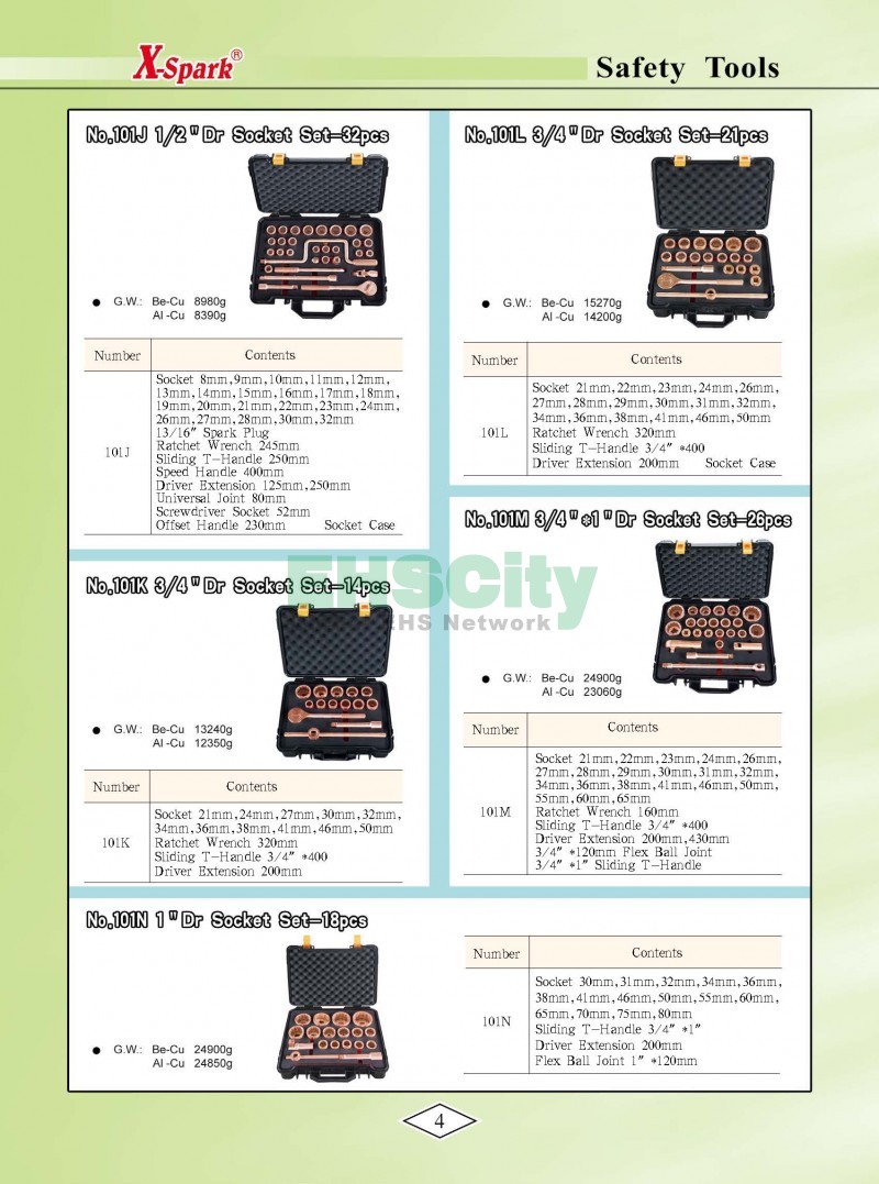 Non-Sparking, Non-Magnetic, Corrosion Resistant Tools by EHSCity EHSCity防爆、防磁、钛合金、特种工具大全》_页面_007