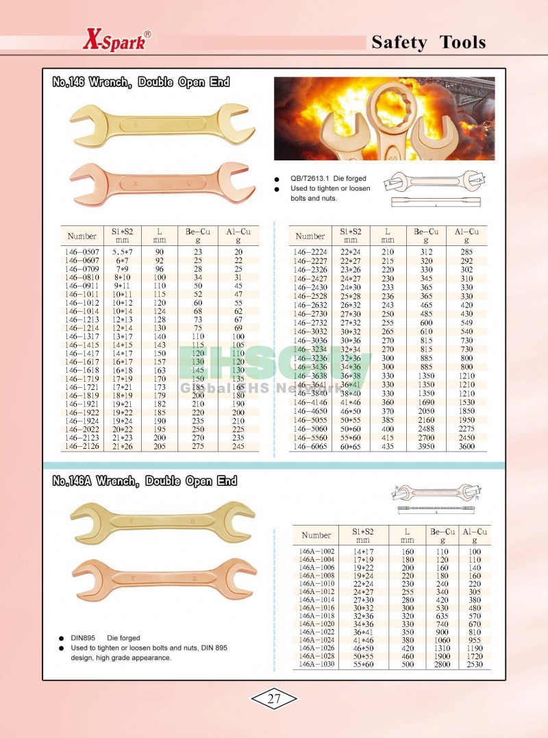 Non-Sparking, Non-Magnetic, Corrosion Resistant Tools by EHSCity EHSCity防爆、防磁、钛合金、特种工具大全》_页面_030