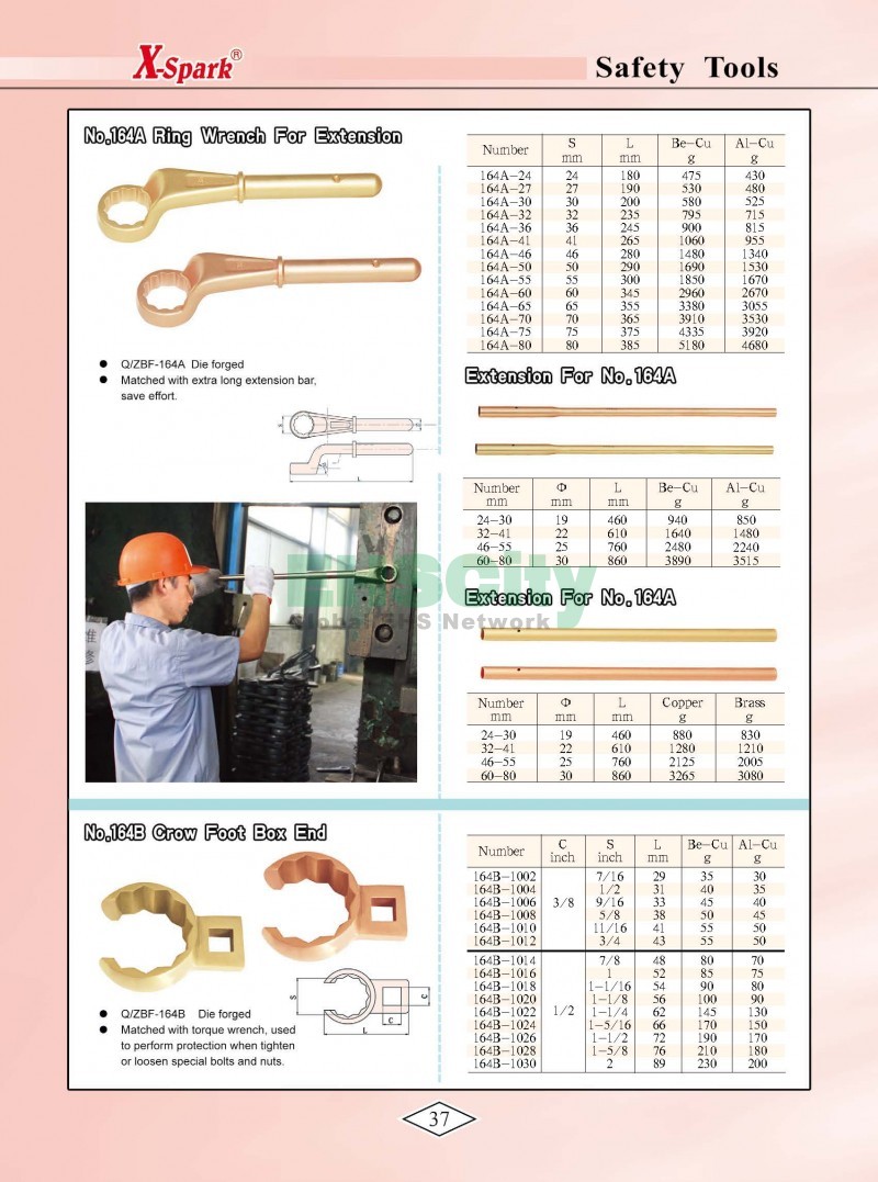 Non-Sparking, Non-Magnetic, Corrosion Resistant Tools by EHSCity EHSCity防爆、防磁、钛合金、特种工具大全》_页面_040