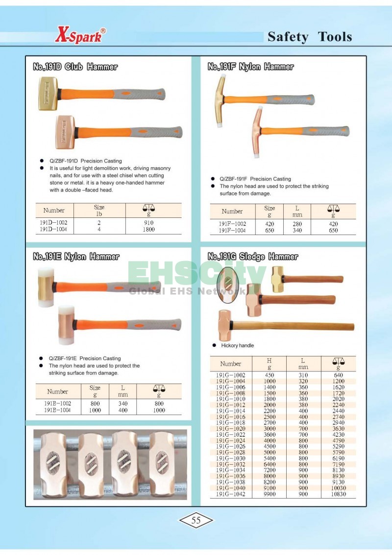 Non-Sparking, Non-Magnetic, Corrosion Resistant Tools by EHSCity EHSCity防爆、防磁、钛合金、特种工具大全》_页面_058