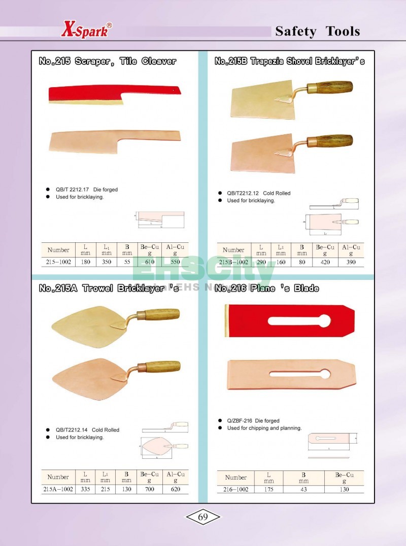 Non-Sparking, Non-Magnetic, Corrosion Resistant Tools by EHSCity EHSCity防爆、防磁、钛合金、特种工具大全》_页面_072