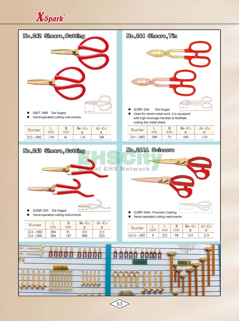 Non-Sparking, Non-Magnetic, Corrosion Resistant Tools by EHSCity EHSCity防爆、防磁、钛合金、特种工具大全》_页面_086