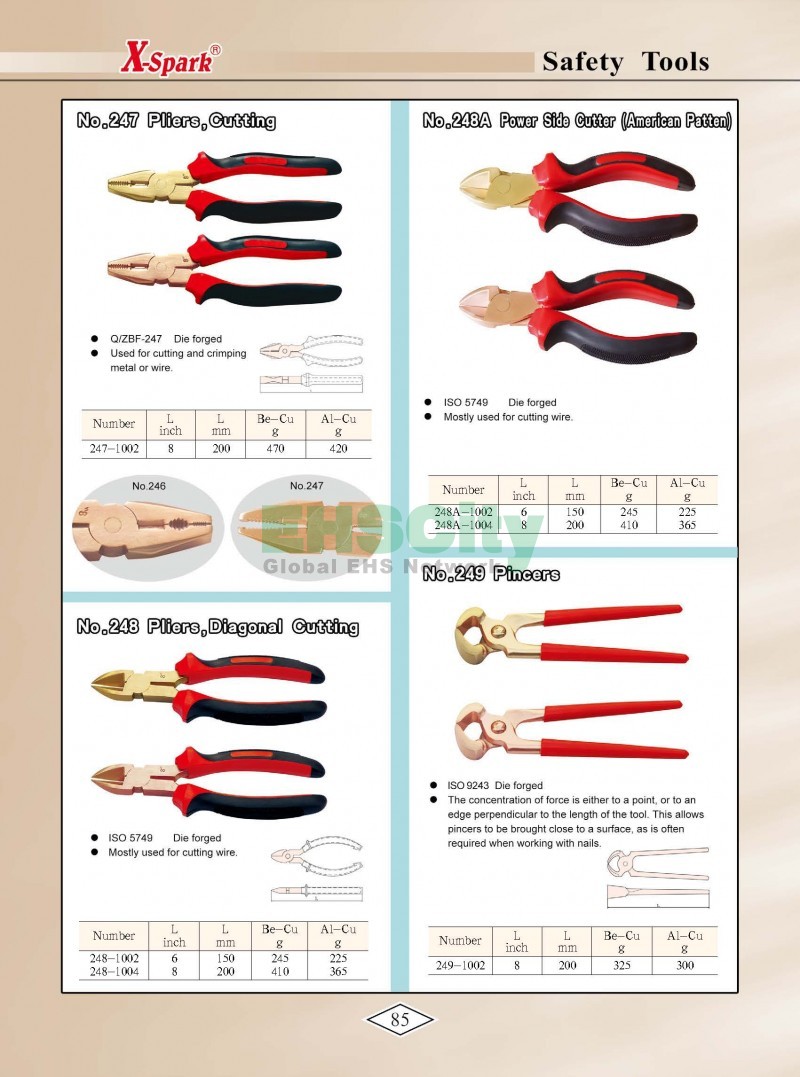 Non-Sparking, Non-Magnetic, Corrosion Resistant Tools by EHSCity EHSCity防爆、防磁、钛合金、特种工具大全》_页面_088