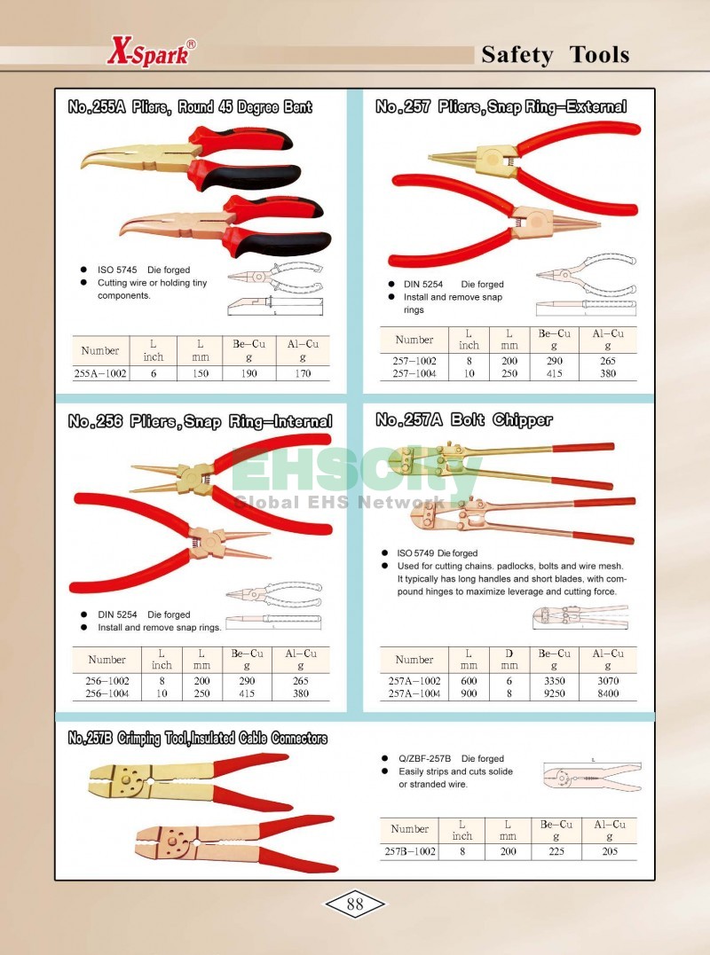 Non-Sparking, Non-Magnetic, Corrosion Resistant Tools by EHSCity EHSCity防爆、防磁、钛合金、特种工具大全》_页面_091