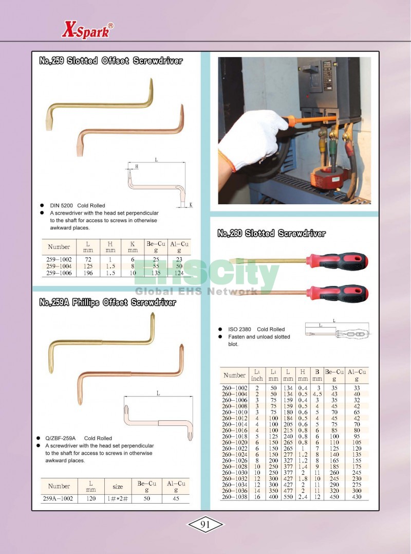 Non-Sparking, Non-Magnetic, Corrosion Resistant Tools by EHSCity EHSCity防爆、防磁、钛合金、特种工具大全》_页面_094