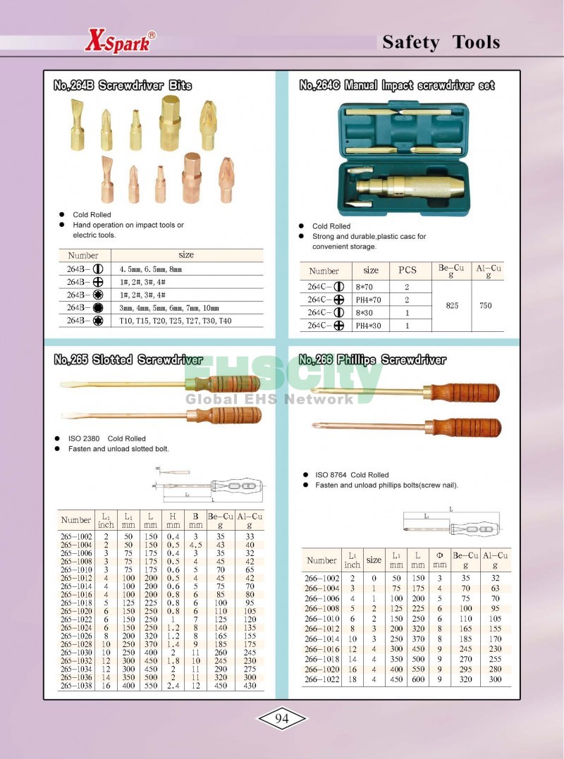 Non-Sparking, Non-Magnetic, Corrosion Resistant Tools by EHSCity EHSCity防爆、防磁、钛合金、特种工具大全》_页面_097