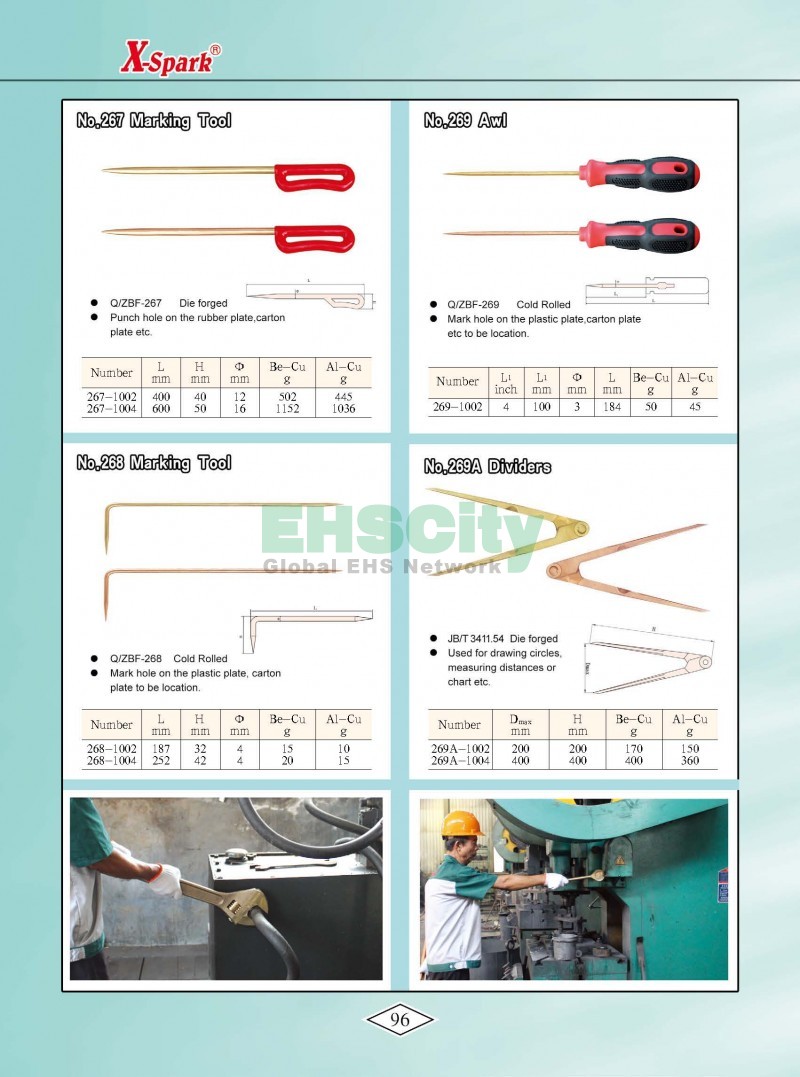 Non-Sparking, Non-Magnetic, Corrosion Resistant Tools by EHSCity EHSCity防爆、防磁、钛合金、特种工具大全》_页面_099