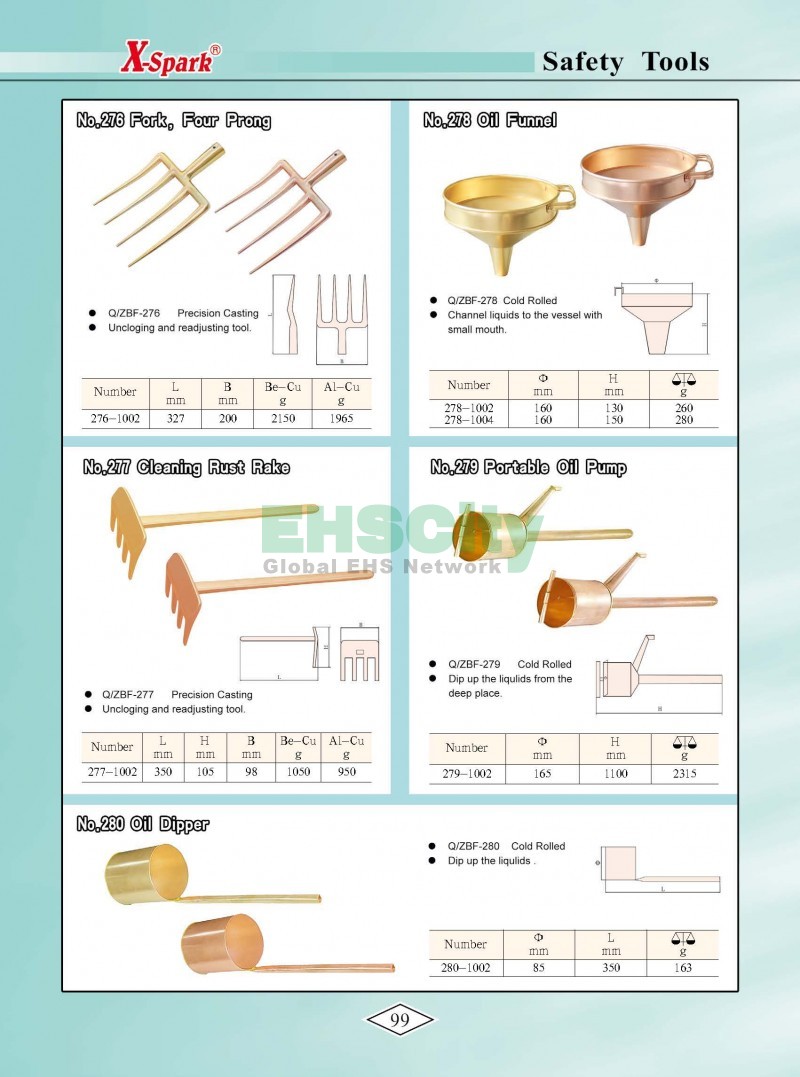 Non-Sparking, Non-Magnetic, Corrosion Resistant Tools by EHSCity EHSCity防爆、防磁、钛合金、特种工具大全》_页面_102