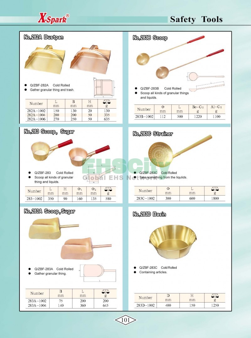 Non-Sparking, Non-Magnetic, Corrosion Resistant Tools by EHSCity EHSCity防爆、防磁、钛合金、特种工具大全》_页面_104