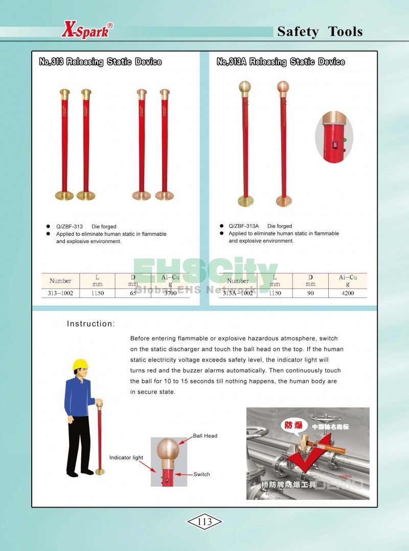 Non-Sparking, Non-Magnetic, Corrosion Resistant Tools by EHSCity EHSCity防爆、防磁、钛合金、特种工具大全》_页面_116