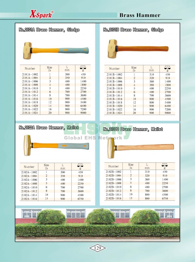 Non-Sparking, Non-Magnetic, Corrosion Resistant Tools by EHSCity EHSCity防爆、防磁、钛合金、特种工具大全》_页面_132