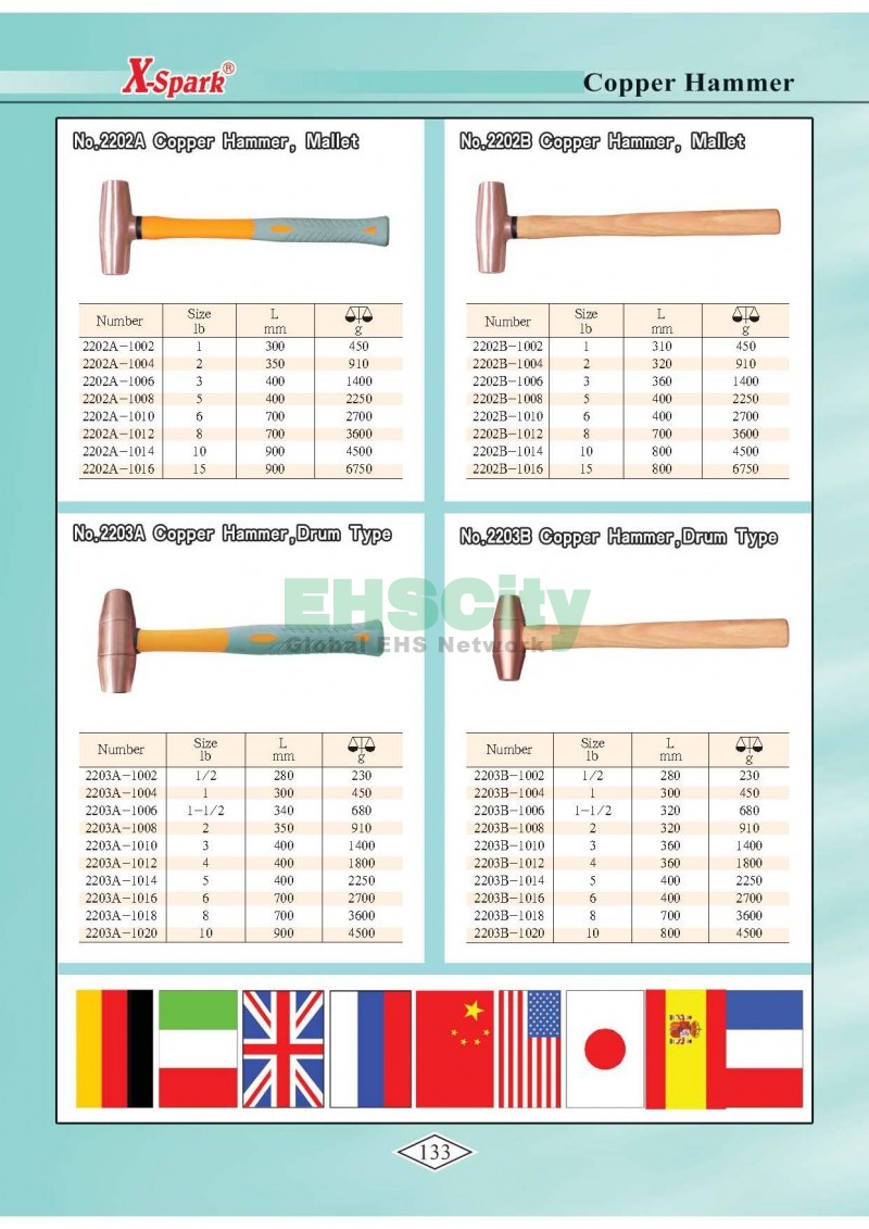 Non-Sparking, Non-Magnetic, Corrosion Resistant Tools by EHSCity EHSCity防爆、防磁、钛合金、特种工具大全》_页面_136