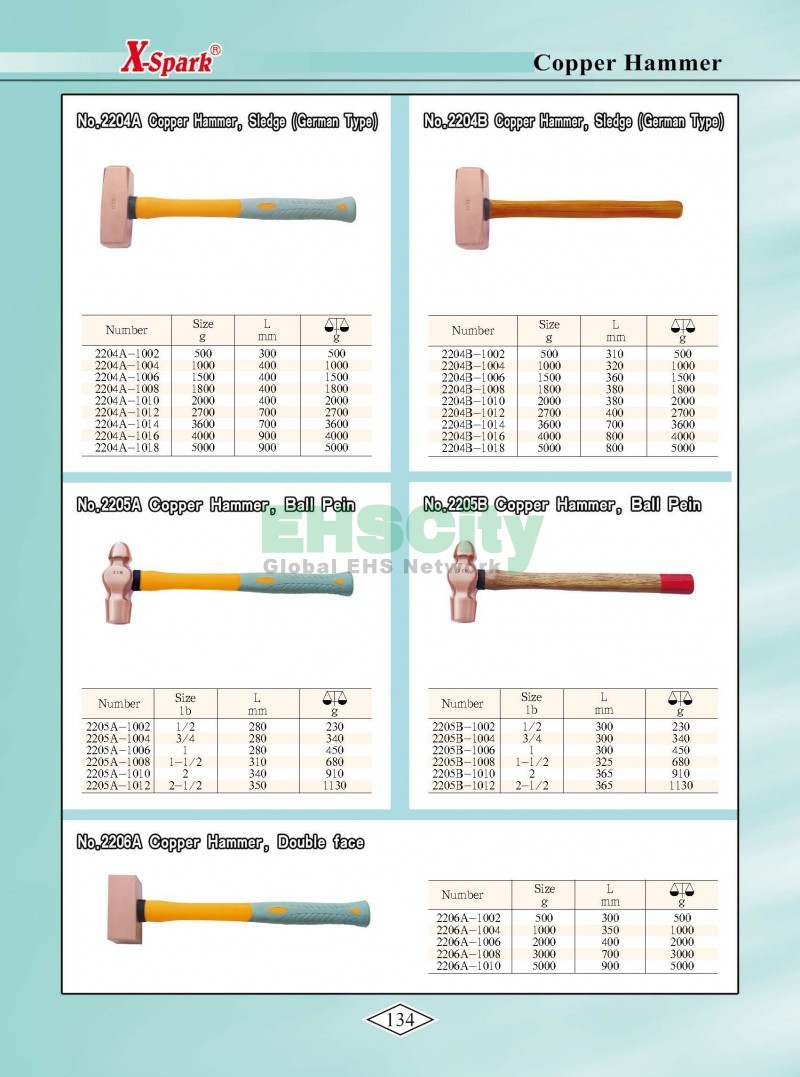 Non-Sparking, Non-Magnetic, Corrosion Resistant Tools by EHSCity EHSCity防爆、防磁、钛合金、特种工具大全》_页面_137