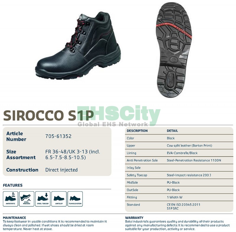 Sirocco S1P 705-61352