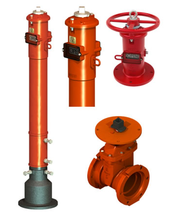 FM认证PIV阀 Post Indicator Valves