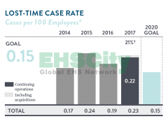 LOST TIME CASE RATE ，GLOBAL VEHICLE ACCIDENT RATE， RECORDABLE INJURY OR ILLNESS INCIDENT RATE ABBOTT