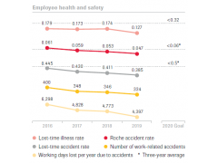 Employee safety and health&Environmental Roche_Annual_Report_图1