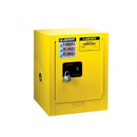 8904001黄色钢制台上式安全存储柜JUSTRITE