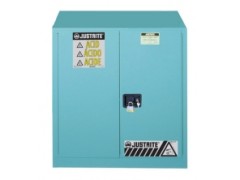 8917021蓝色手动钢制背负式安全存储柜腐蚀品用JUSTRITE图1