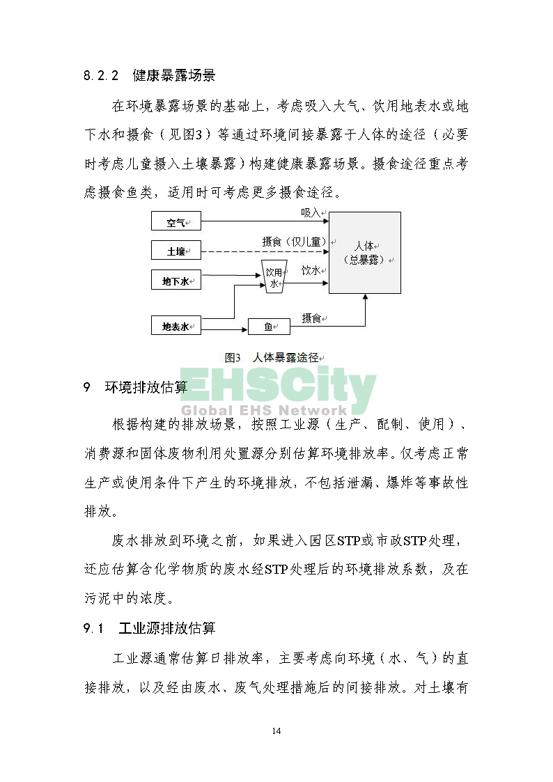 2化学物质环境与健康暴露评估技术导则_页面_16