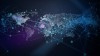 Abstract world map