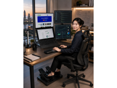 EHSCity ErgoPilot™ EC-100 Pro 手足协同数字化工作站 为长期电脑工作者重新定义工作方式图2
